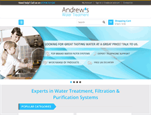 Tablet Screenshot of andrewswater.co.uk
